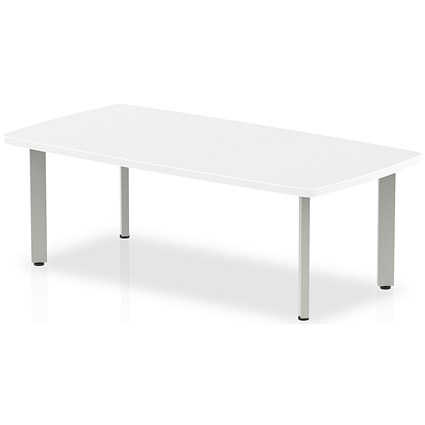 Impulse Coffee Table, 1200mm Wide, White