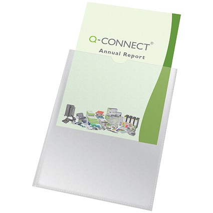 Q-Connect A4 Card Holder - Pack of 100
