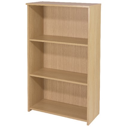 Jemini Intro Medium Bookcase - Oak
