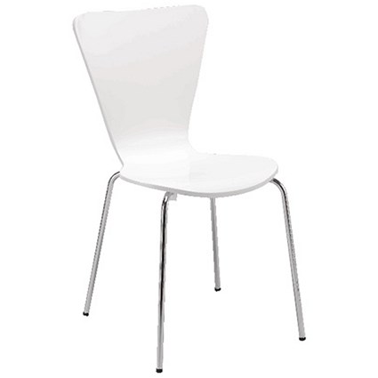 Arista Bistro Chair - White