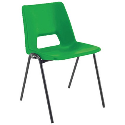 Jemini Classroom Chair / 380mm / 8-11 Years / Green