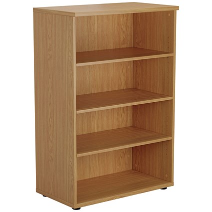 First Medium Bookcase, 3 Shelves, 1200mm High, Oak
