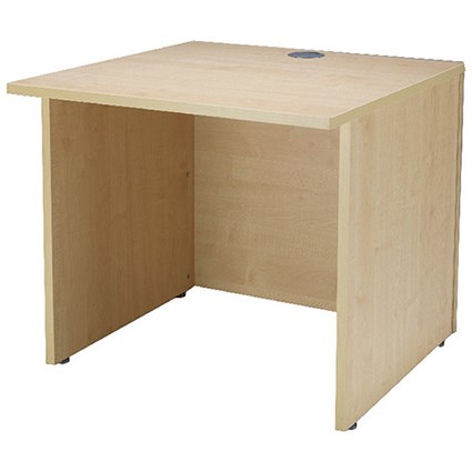 Jemini Reception Desk / 800mm Wide / Maple