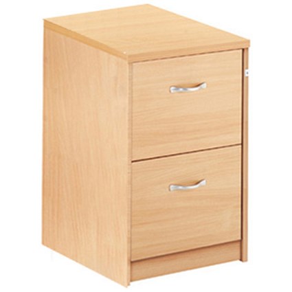 Momento Foolscap Filing Cabinet, 2-Drawer, Maple