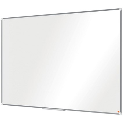 Nobo Premium Plus Enamel Magnetic Whiteboard, Aluminium Frame, 1200x900mm