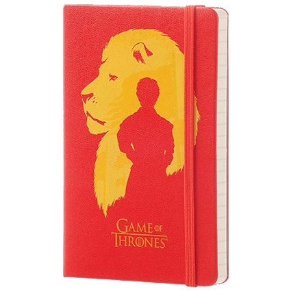Moleskine Game of Thrones Notebook / 192 Pages / Pocket / Ruled / Red