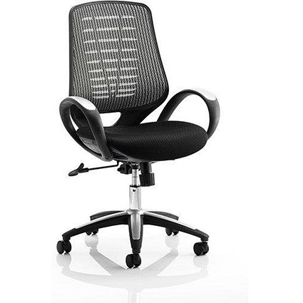 Sprint Airmesh Operator Chair, Silver Back, Built
