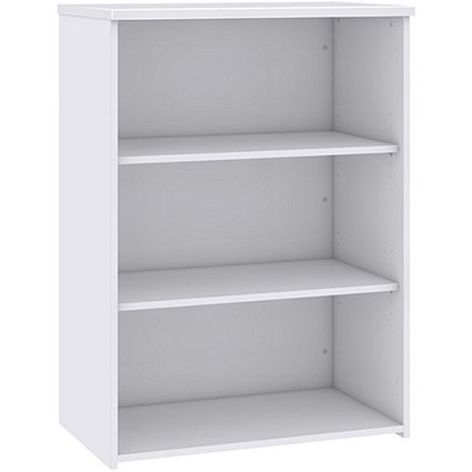 Momento Medium Bookcase - White