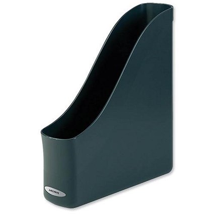 Rexel Agenda2 Recycled Finger-pull Magazine Rack, A4, Charcoal