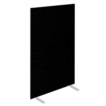 Impulse Plus Floor Screen, 600x1650mm, Black
