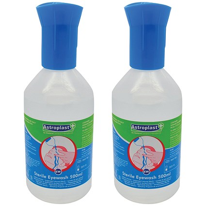 Wallace Cameron Sterile Eye Wash 500ml (Pack of 2)