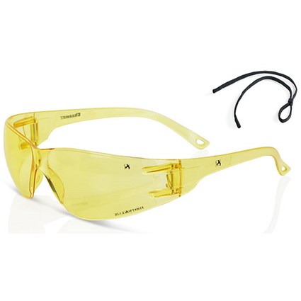 Beeswift Performance Wrap Around Spectacle Yellow