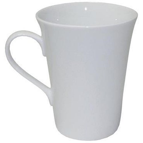 5 Star Fine Bone China Mugs / White / Pack of 6