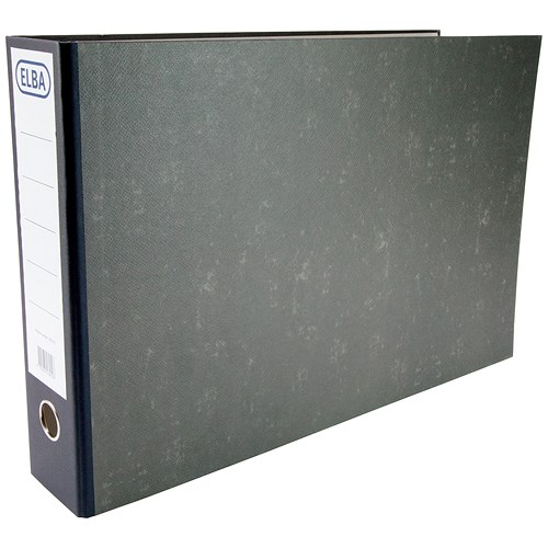 Elba Rado A3 Lever Arch File / Landscape / Slotted Cover / 80mm Spine