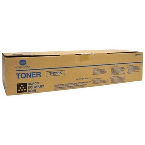 Konica Minolta TN213K Black Laser Toner Cartridge