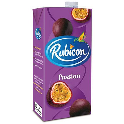 Rubicon Passion Fruit Juice 12 x 1 Litre Cartons