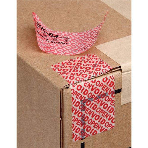 Tamper Evident Labels Roll