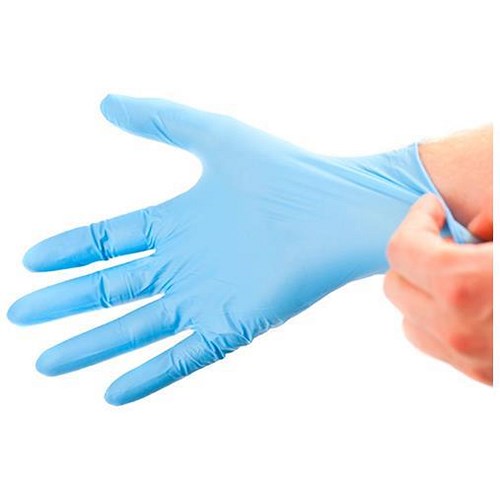 Vinyl Gloves / Powder Free / Extra Large / Blue / Pack of 100