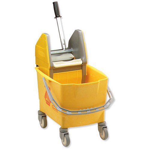 Rubbermaid Combo Bravo Mop Bucket and Wringer Lightweight 4 Plastic