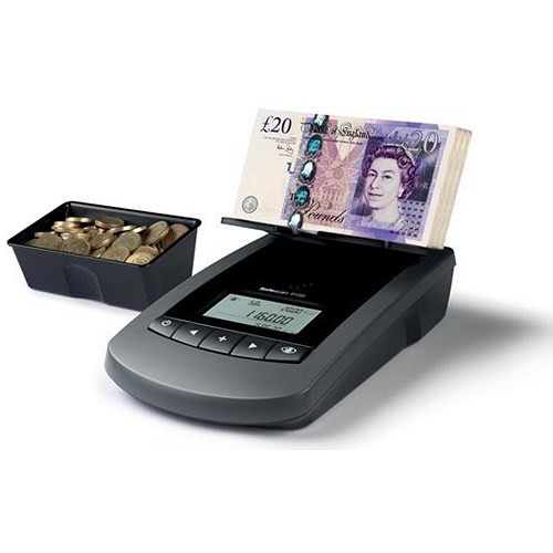 Safescan Money Counter with Printer Port Clear Display