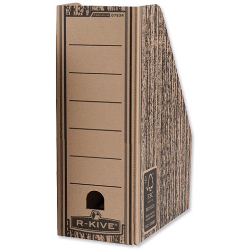 Fellowes Bankers Box Premium FSC Magazine Recycled Board File A4 [Pack 10]