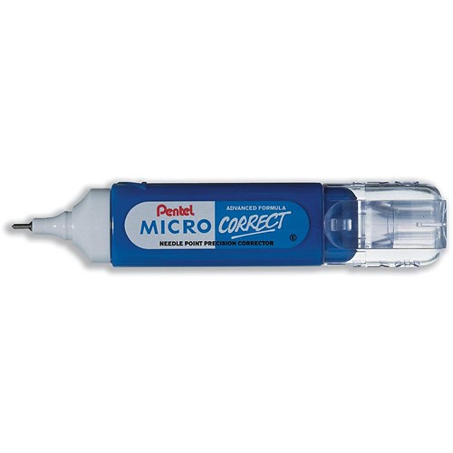 Pentel Micro Correct Correction Fluid Pen / Needle Point Precision Tip