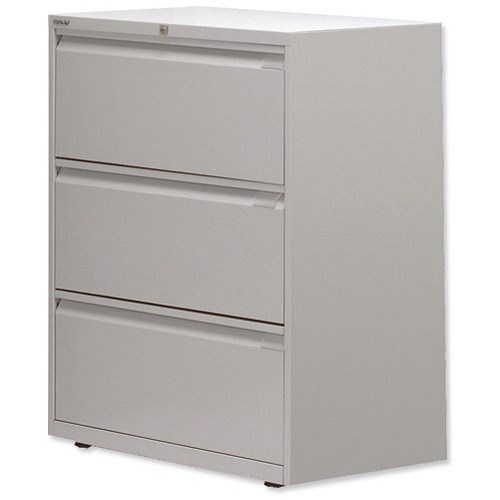 Bisley Side Filing / 3Drawer / Goose Grey