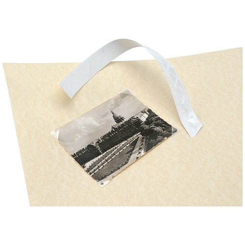 5 Star Photo Corners Self Adhesive Vinyl Clear [Pack 250]