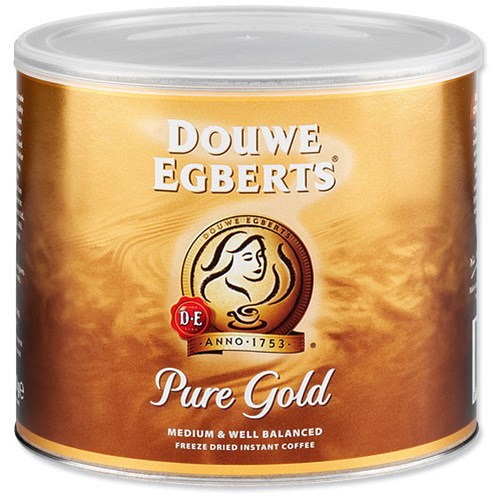 Douwe Egberts Pure Gold Instant Coffee 500g Tin