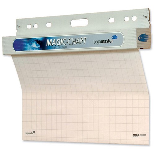 legamaster magic chart muti surface attachable roll of 25 legamaster magic chart gridded