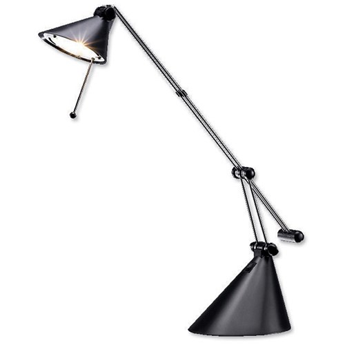Hansa Lisboa Desk Lamp with Jointed Arm Reach 405mm Dual Halogen 35W