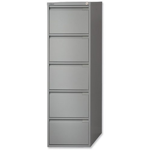 Bisley Filing / 5Drawer / Foolscap / Goose Grey