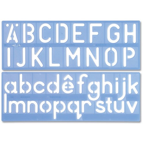 Helix Stencil Set Of Letters Numbers Helix Stencil Set Of Letters Numbers