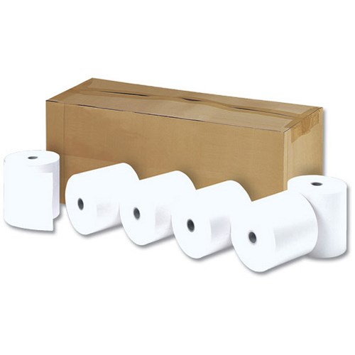 Thermal Printer Rolls / Width 57mm x Diam 39mm x Core 12.7mm / 1Ply