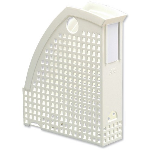 Durable Trend Magazine Rack Plastic A4 White Ref 1701625010