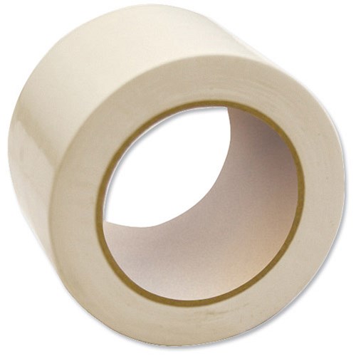 Floor Marking Tape Heavy Duty White 75mm x 33m