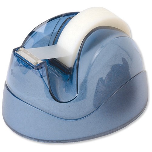 Scotch Magic Tape Dispenser with fixed core Blue Ref DB1