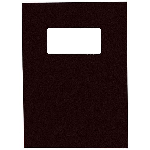 black binding cover