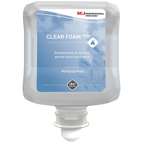 DEB Clear Foaming Hand Soap Refill Cartridge 1 Litre