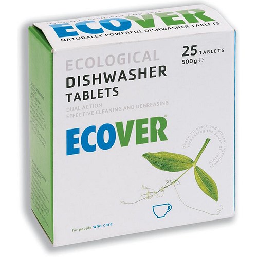 Ecover Dishwasher Tablets Environmentally friendly Pack of 25