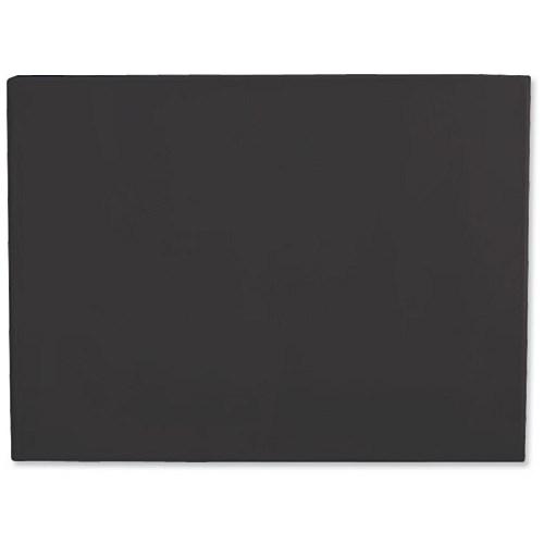 5 Star Desk Mat Writing Surface with Nonslip Back W650xD520mm Black