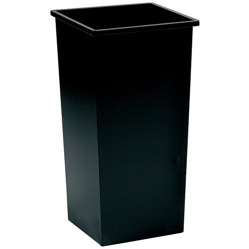 5 Star Square Waste Bin / Metal / Scratchresistant / W325xD325xH642mm