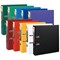 PremTouch A4 Lever Arch Files / Plastic / 80mm Spine / Assorted / Pack of 10