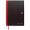 Black n Red Book Casebound 90gsm Ruled 192pp A5 - Pack of 5 - Buy 1 Get 1 free