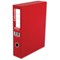 Rexel Colorado Box File with Lock Spring / 70mm Spine / A4 / Red / Pack of 5