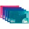 Concord Foolscap Stud Wallet Files, Vibrant, Assorted, Pack of 5