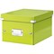 Leitz WOW Click and Store Small Storage Box For A5 Green - Get 3 Packs for The Price of 2