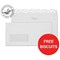 Blake Premium DL Wallet Window Envelopes / Finish High White / Peel & Seal / 120gsm / Pack of 500 / Offer Includes FREE Biscuits