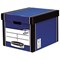 Fellowes Bankers Box / Premium 726 Classic Box / Blue & White / Pack of 10 / 3 for the price of 2