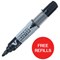 Pilot V Board Master Whiteboard Markers / Black / Pack of 10 / Offer Includes FREE Pack of Refills